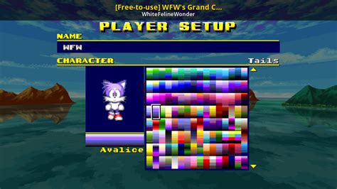 [Free-to-use] WFW's Grand Color pack! [Sonic Robo Blast 2] [Mods]