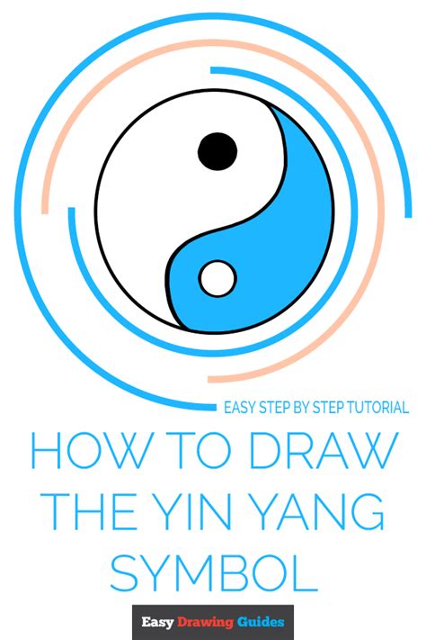 How to Draw the Yin Yang Symbol - Really Easy Drawing Tutorial