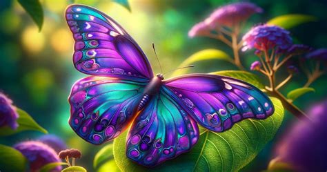Purple Butterfly Symbolism & Meaning - Symbolopedia