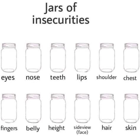 Jars of Insecurities | How Insecure Are You / Hearts of Happiness / Jars of Insecurities | Know ...