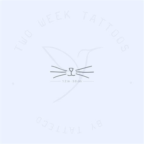 Cat Whiskers Semi-Permanent Tattoo - Set of 2 – Tatteco