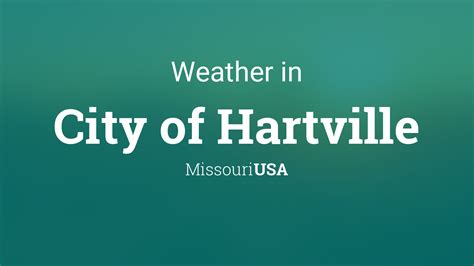 Weather for City of Hartville, Missouri, USA