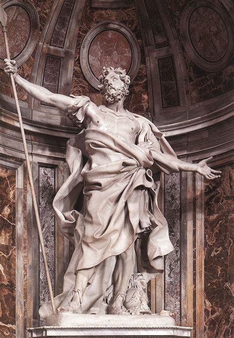 GIAN LORENZO BERNINI. Saint Longinus, 1631-1638,... - art magnifique