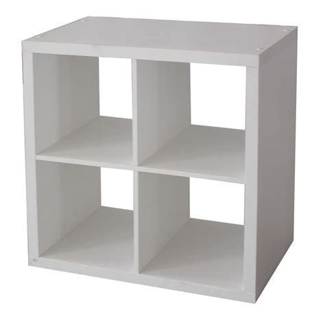 Clever Cube 2 x 2 White Storage Unit | Bunnings Warehouse