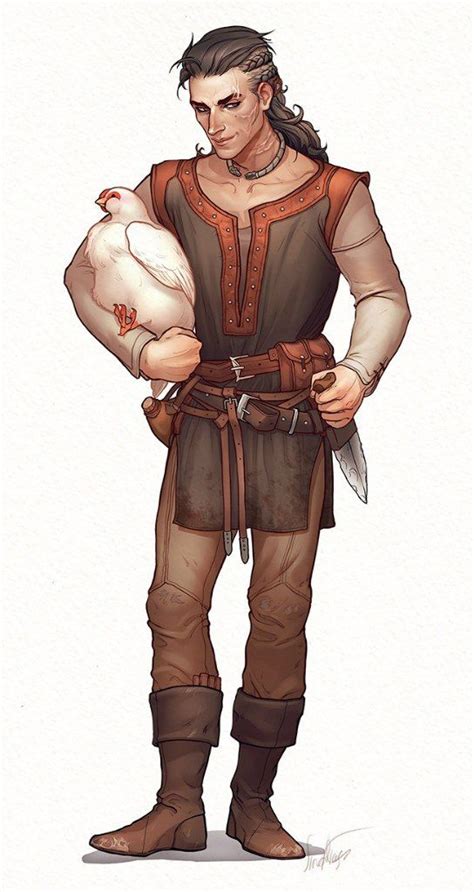 Dungeons and dragons characters, Concept art characters, Character art