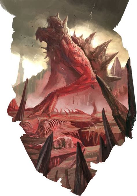 Spawn of Rovagug - PathfinderWiki | Monster art, Dungeons and dragons, Creatures