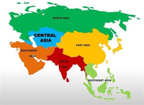 AGUNG SETIAWAN: Kondisi Wilayah Benua Asia