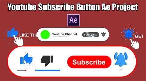 YouTube Subscribe Animation Free Ae Templates