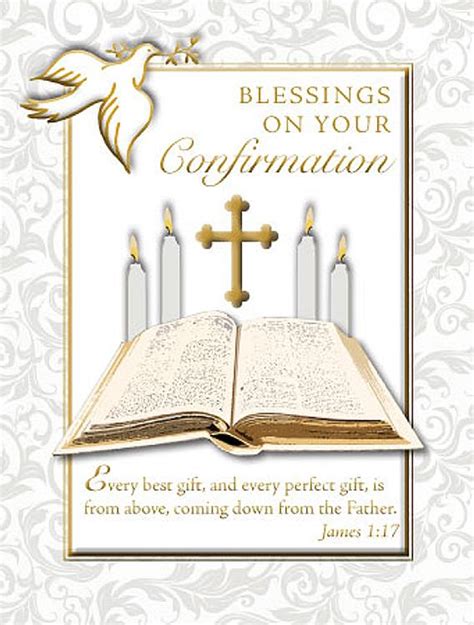 Confirmation Card - Blessings