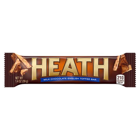 HEATH Milk Chocolate English Toffee Candy Bar, 1.4 oz