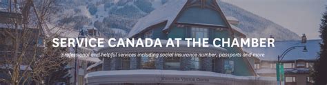 Service Canada - Whistler Chamber of Commerce