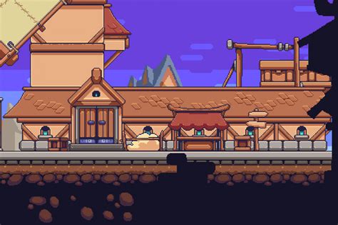 Village Pixelart Environment | GameDev Market