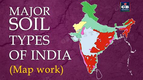 Major Soil Types Of India Political Map