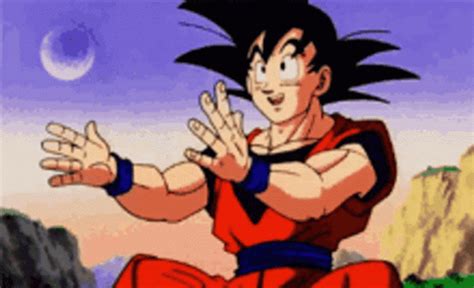 Clapping Goku Dragon Ball Z GIF | GIFDB.com