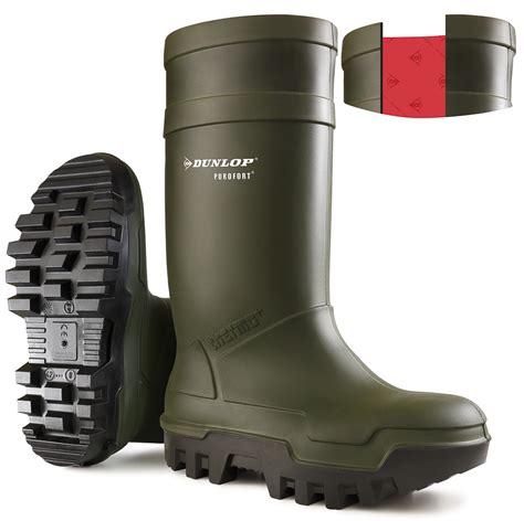 Dunlop Purofort Thermo Safety Wellies | The Safety Shack