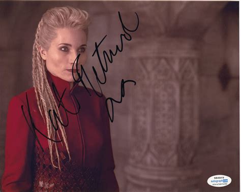 Kate Fleetwood Wheel of Time Signed Autograph 8x10 Photo ACOA | Outlaw Hobbies Authentic Autographs