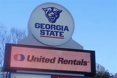 Georgia State sign in Atlanta, Georgia. #georgiastate #atlanta #georgia ...