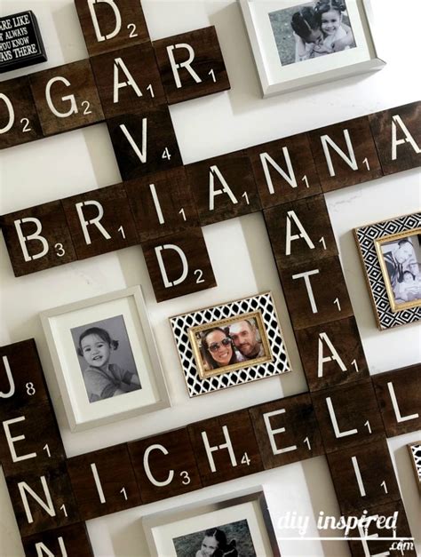 Scrabble Art - DIY Inspired