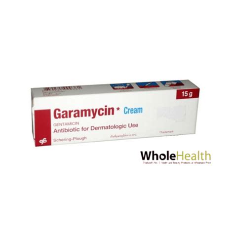 Garamycin Cream 0.1% 15g - the pill and more