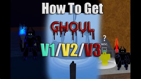 How to Get the Ghoul Race in blox fruits v1-v3 - YouTube