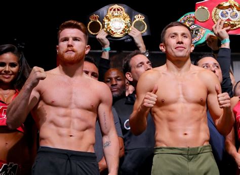 Photos: Canelo, Golovkin Ready For War - BIG Weigh-In Gallery - Boxing News