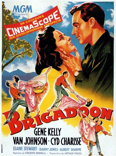 Brigadoon, 1954 | Brigadoon, Musical movies, Classic movie posters