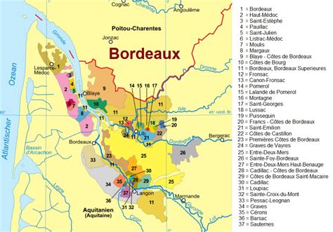 France - Bordeaux - Médoc AOC | wein.plus Wine Regions