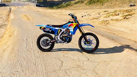 Yamaha YZ250F - RedBull Graphics [Add-On] - GTA5-Mods.com