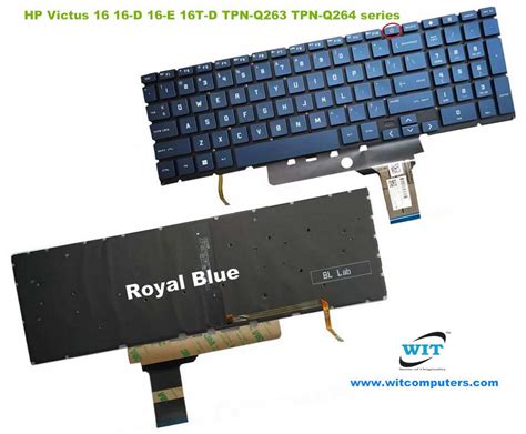 Laptop internal Keyboard/Keypad for Hp Victus 16, HP Victus 16-E, HP ...