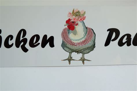 Funny Chicken Coop Sign for Outdoor / Indoor Wall Art Sign | Etsy