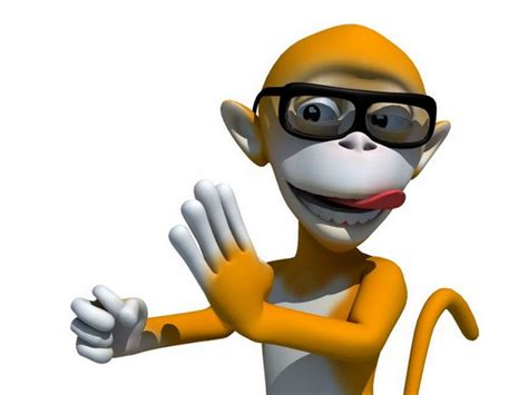 Cartoon Monkey 3D model Download for Free