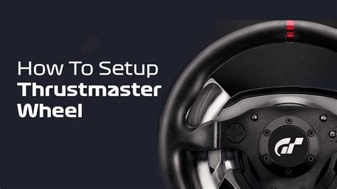 How To Setup Thrustmaster Wheel on PC, Xbox & PS5