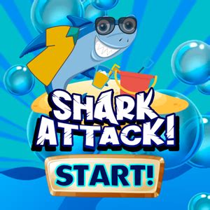 🕹️ Play Shark Attack Game: Free Online Shark Dress Up Video Game for ...