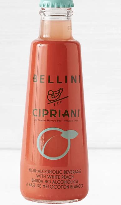 Cipriani Peach Bellini (individual) | The Italian Place