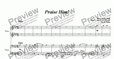 Praise Him! - Download Sheet Music PDF file