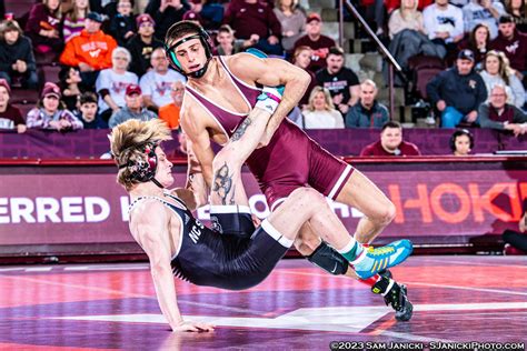 125-157lbs - Virginia Tech Vs NC State - 1-20-23 - SJanickiPhoto