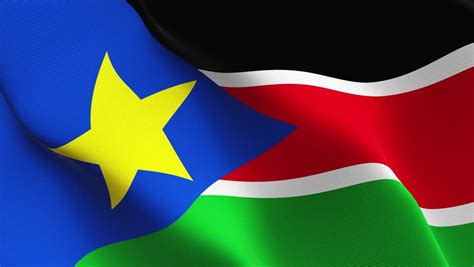 South Sudan Flag Loop 3 Stock Footage Video 1373530 | Shutterstock