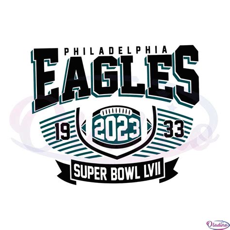 Philadelphia Eagles 2023 Super Bowl Lvii SVG Cutting Files - Oladino