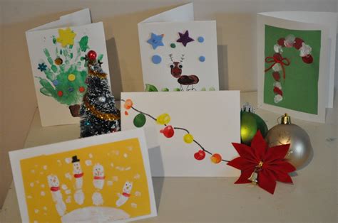 Homemade Christmas Card Ideas to do with Kids | Brisbane Kids