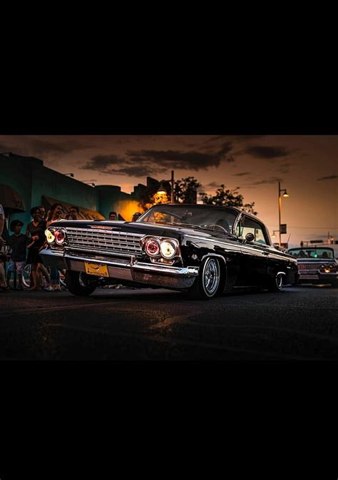 Blue Lowrider Cars Wallpaper