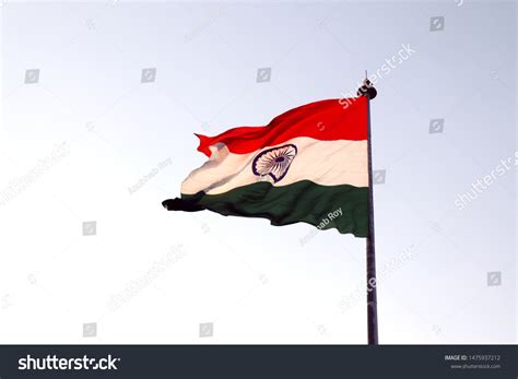 Indian National Flag Waving National Flag Stock Photo 1475937212 ...