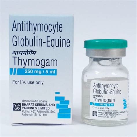 Thymogam Liquid Antithymocyte Globulin Equine, Packaging Size: 1 Unit, 5ml at Rs 9500/piece in ...