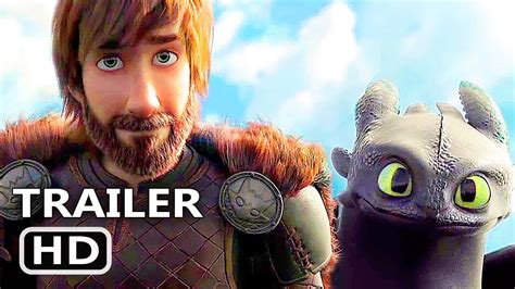 HOW TO TRAIN YOUR DRAGON 3 Official Trailer (2018) Animation, Adventure ...