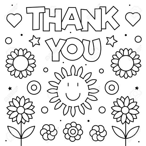 Thank You Coloring Pages - Free Printable Coloring Pages for Kids