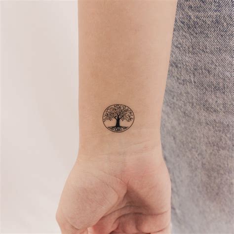 Small Tree of Life Temporary Tattoo set of 3 - Etsy