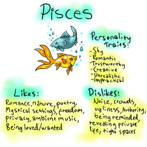 Pisces Character Traits And Personality - PELAJARAN