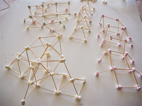 Marshmallow Tower Challenge With Toothpicks