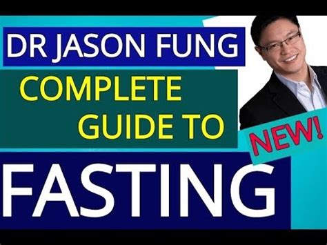 Jason Fung Fasting [Complete Guide to Fasting] - YouTube in 2020 ...