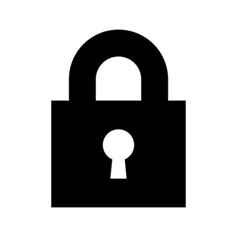 Lock Vector Icon 554708 Vector Art at Vecteezy