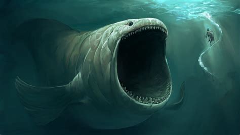 fantasy art, sea monsters, artwork, underwater, HD Wallpaper | Rare Gallery